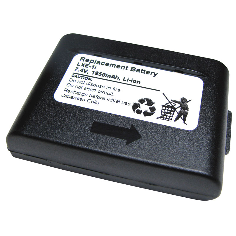 LXE MX1 Extended Barcode Scanner Replacement Battery