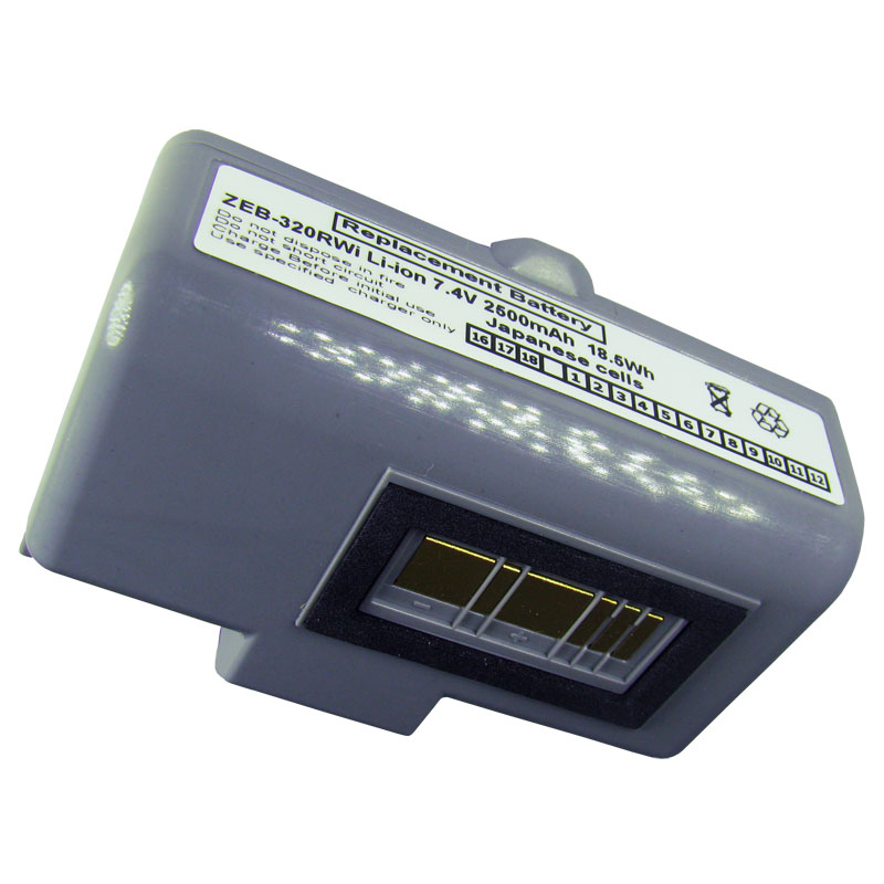 Zebra RW220, RW320 mobile printer Replacement Battery